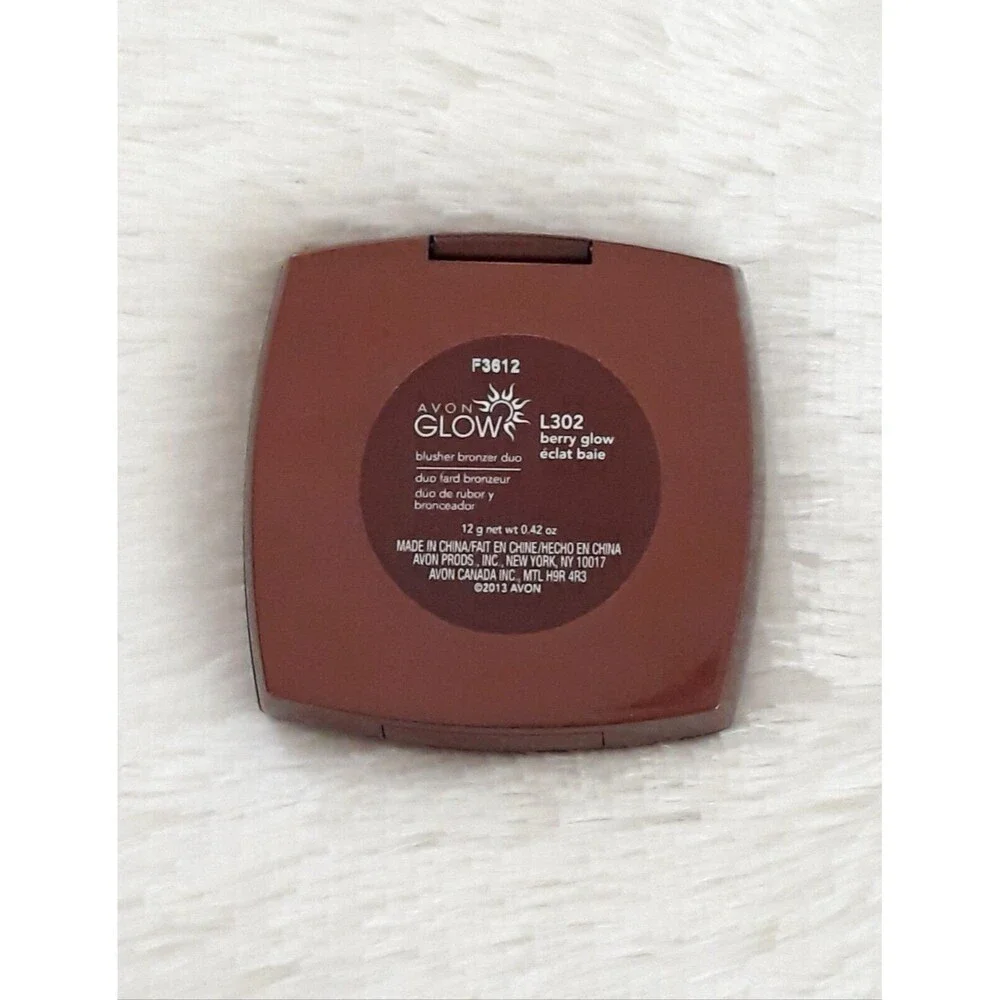 AVON GLOW BLUSHER BRONZER DUO ~ 